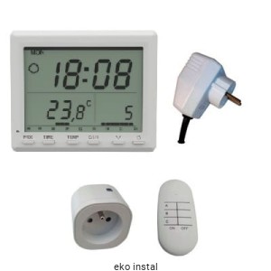 Regulator programowany 7dni. radiowy DIGITIME 820 