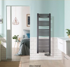 Grzejnik elektryczny łazienkowy 500W-ATLANTIC ANTHRACITE