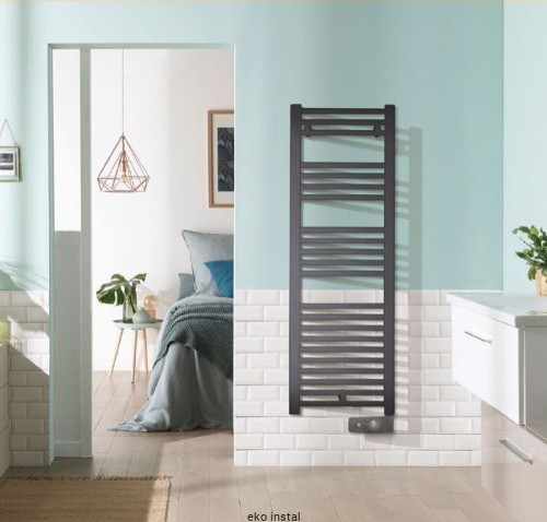 Grzejnik elektryczny łazienkowy 500W-ATLANTIC ANTHRACITE