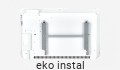 DIMPLEX PLX 150E grzejnik elektryczny panelowy termostat programator 7 dni