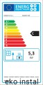 KARMA GAMAT S 50 ogrzewacz gazowy do komina 5,3 kW - etykieta energetyczna