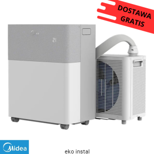 Klimatyzator przenośny z pompą ciepła Midea PortaSplit 3,5kW