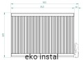 ELPE 1381.044 LCD grzejnik elektryczny olejowy 700W - wymiary