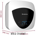 ARISTON ANDRIS ELITE WIFI 15 EU 15L nadumywalkowy - wymiary