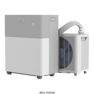 Klimatyzator przenośny z pompą ciepła Midea PortaSplit 3,5kW