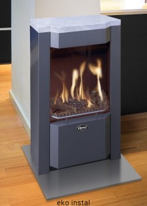 Kominek gazowy zamknięta komora spalania 5kW-KARMA INTELIGENCE 